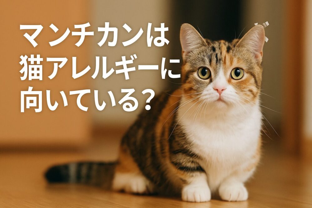 座ってこちらを見つめる、三毛猫