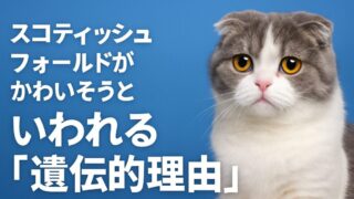 代表的なスコティッシュフォールドの見た目