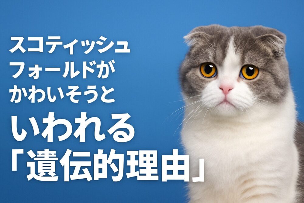 代表的なスコティッシュフォールドの見た目